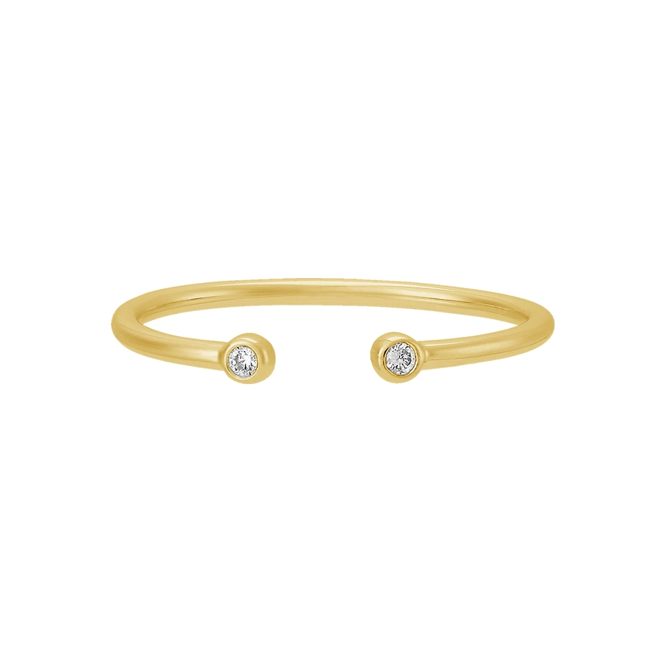 Daily Wear Fashion Women Ring Hot Sale 925 Sterling Silver Jewelry Adjustable 18K Gold Plated Ring