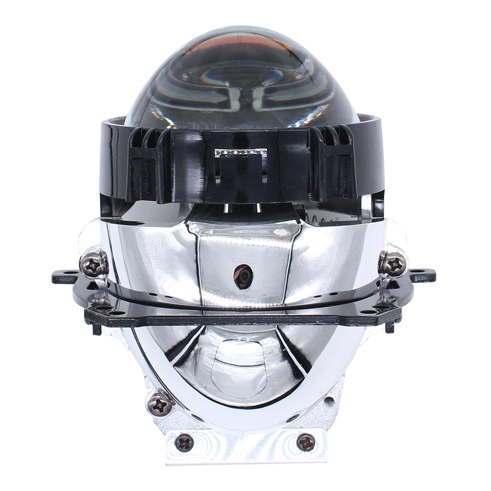 Universal Car 55W 9600lm 3inch Bi LED Projector Lens Headlight with High and Low Beam
