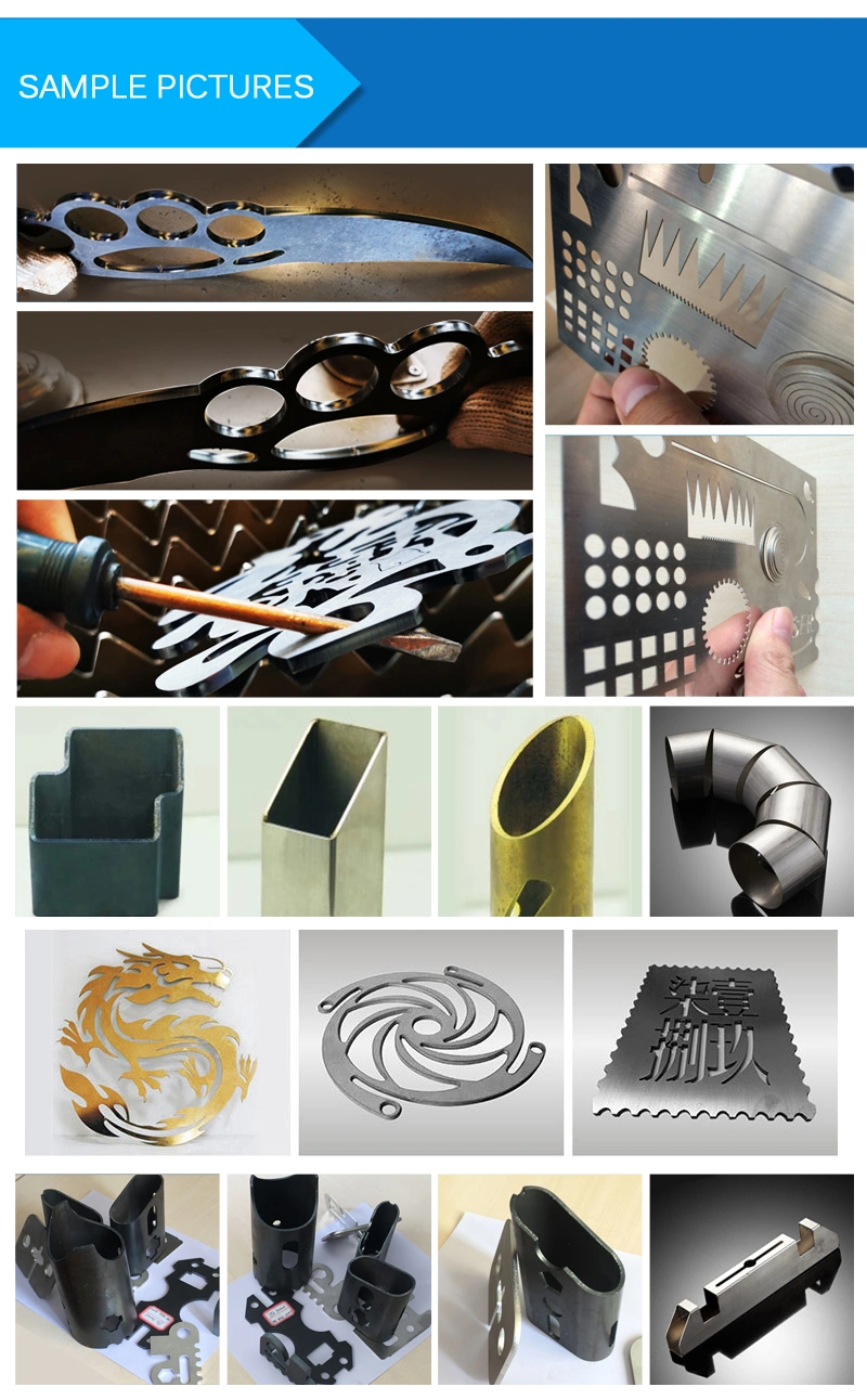 Sheet Metal Fabrication Manufacture Laser Cutting Machine 1000W Price/CNC Fiber Laser Cutter Sheet Metal