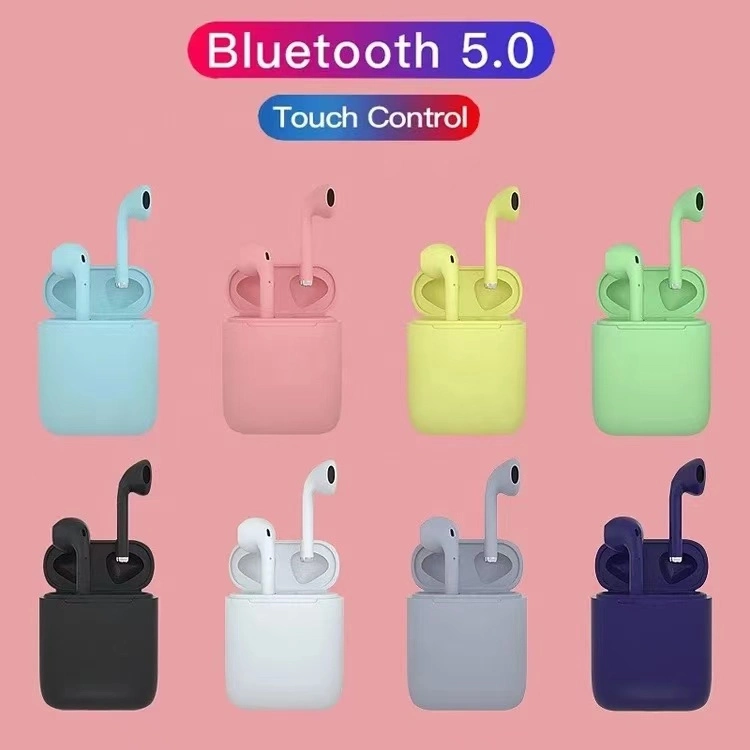 Hot Selling Factory Tws I12 Earphone Wireless Earbuds Blue Tooth Waterproof Sports Earphone Earbuds