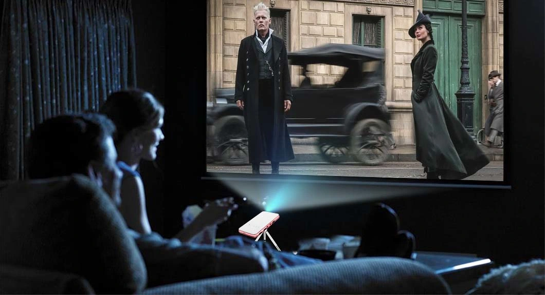 Mini Portable LED Projector Bundle- Home Theater Cinema - Full HD Projector