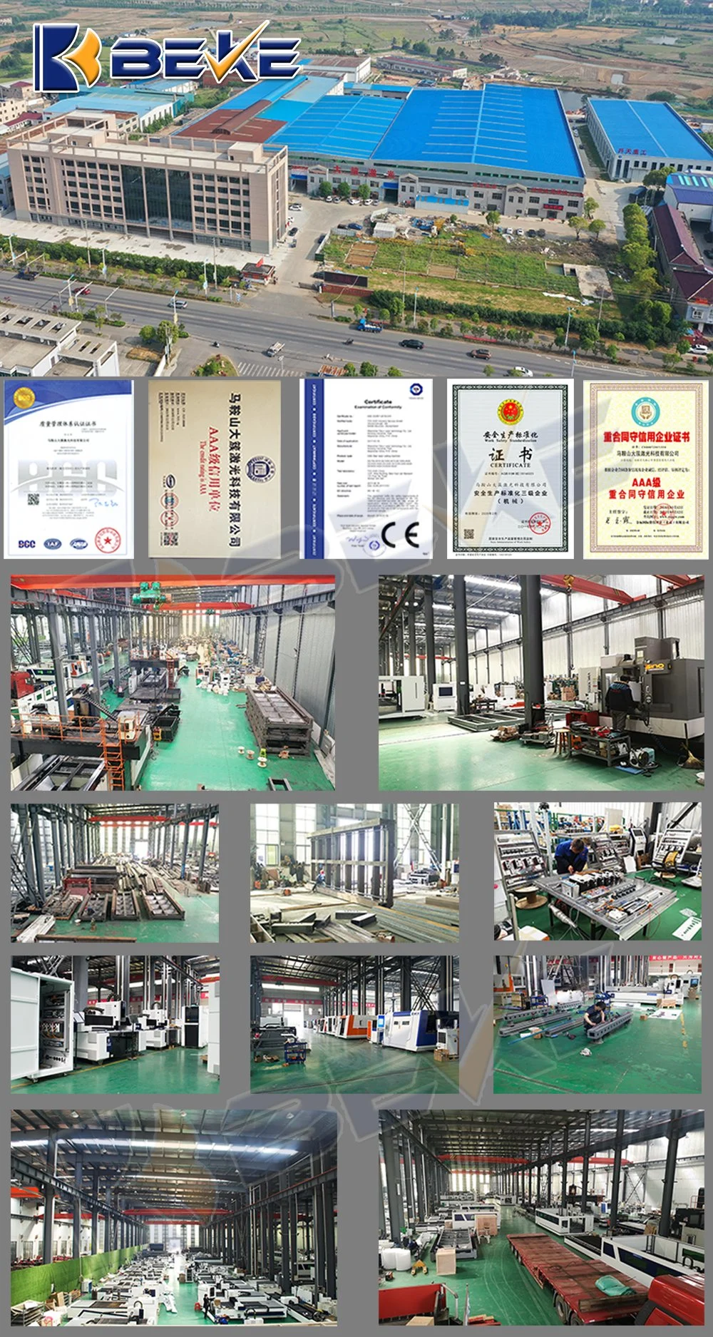 Nanjing Beke New Style 3020 1500W Open Type Mild Steel Laser Cutter