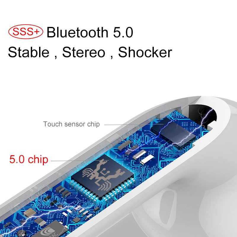 Wireless Bluetooth 5.0 Earphone Tws I12 Touch Control Earbuds Pop-up Touch Sensor Control Volume