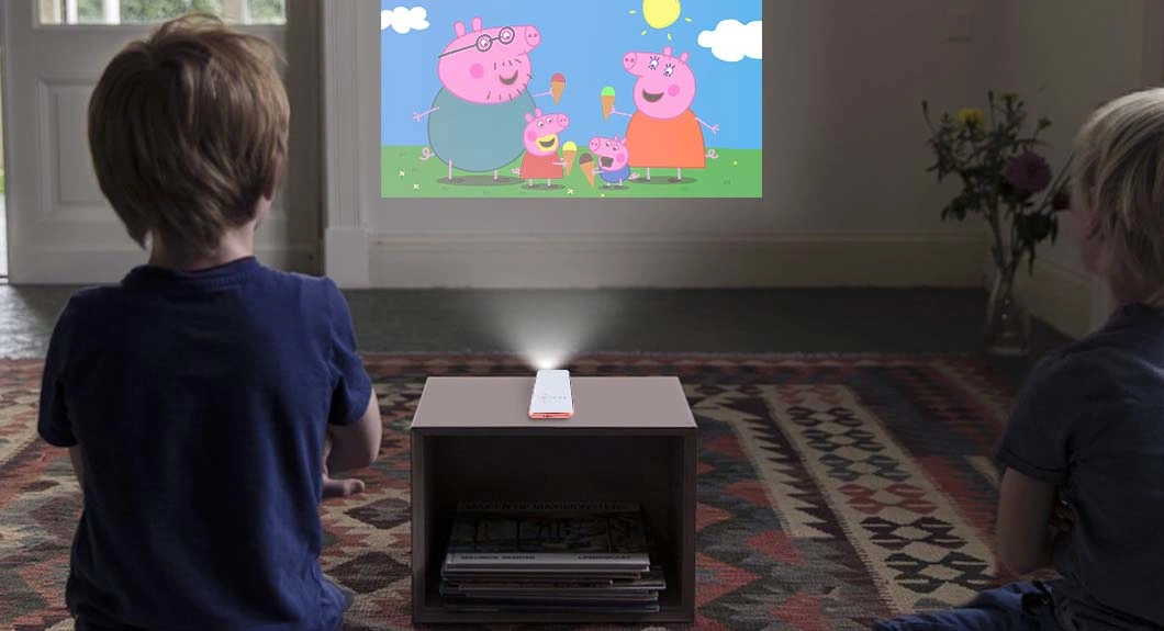 Mini Portable LED Projector Bundle- Home Theater Cinema - Full HD Projector