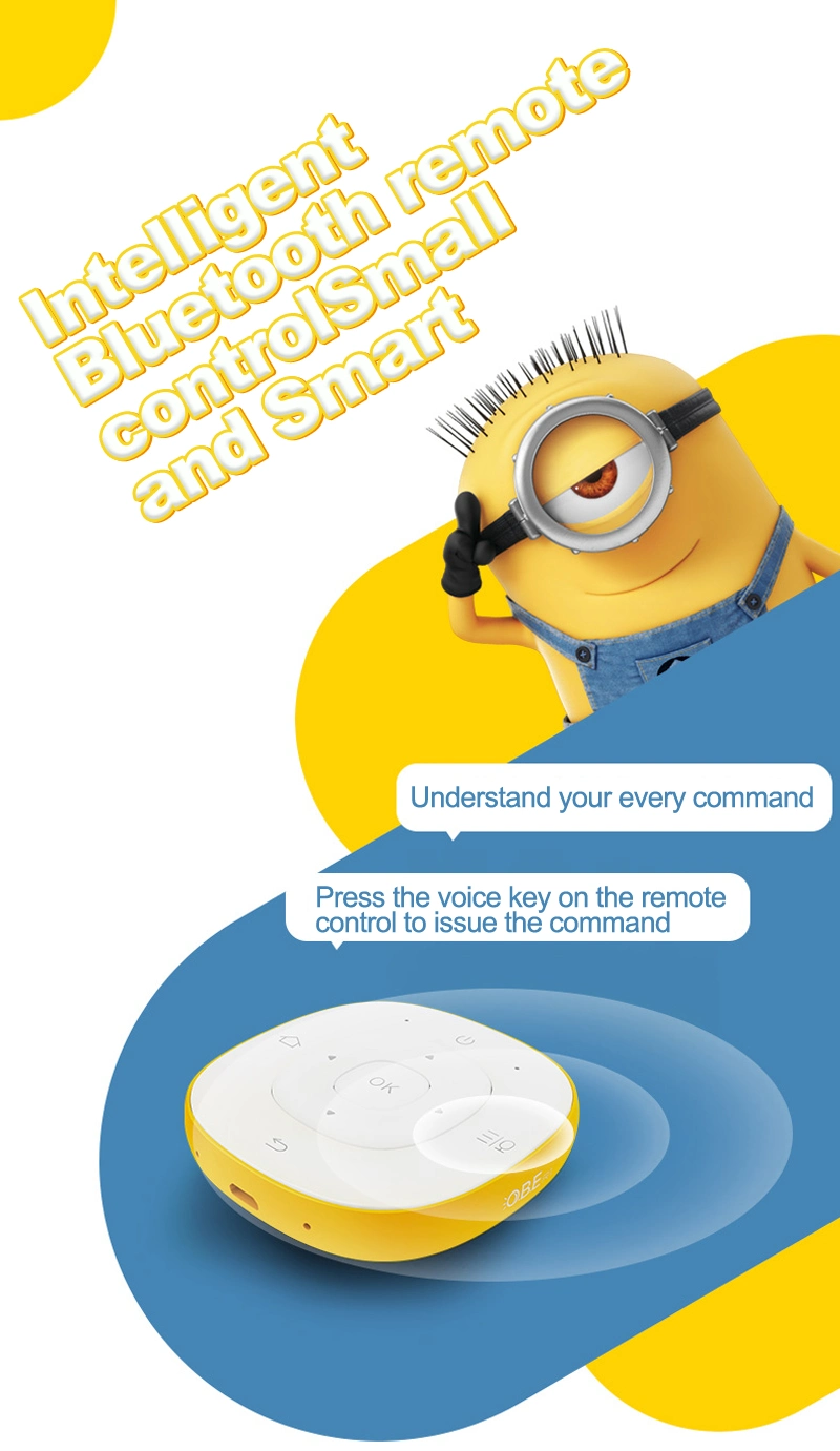 Minions Portable Smart Mini DLP Projector Home Theater Pocket Mini LED Projector