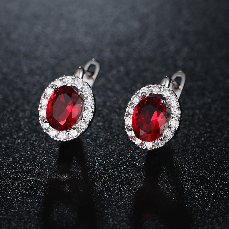 2018 Latest Design Luxury Women Jewelry Crystal Earrings 18K Gold Plated Jewelry Crystal From Swarovski