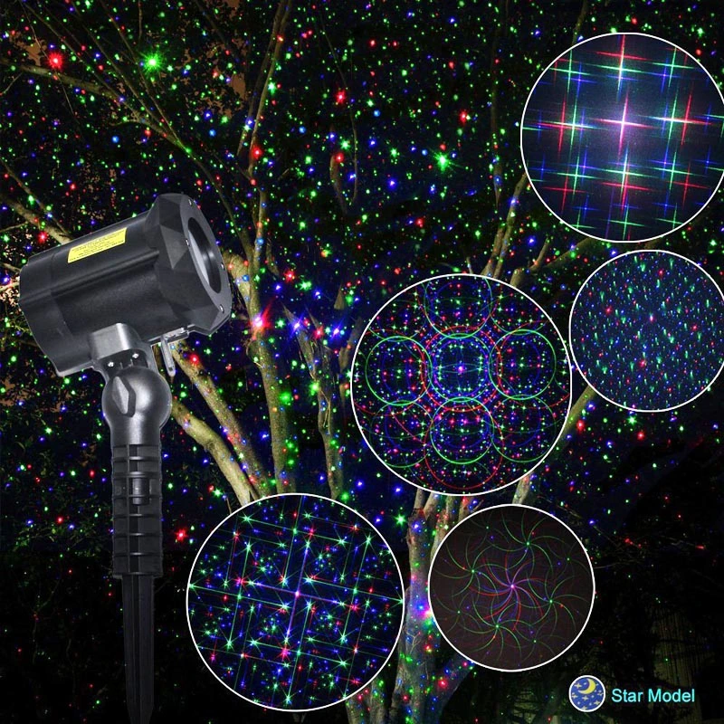 Factory Price Outdoor Festival Christmas Light Projector for Outdoor Christmas Decorations