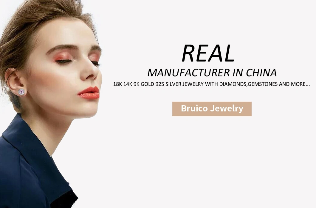 Latest 925 Silver Jewellery Diamond Jewelry 18K 14K 9K Yellow Gold Plated Jewelry Ring for Ladies