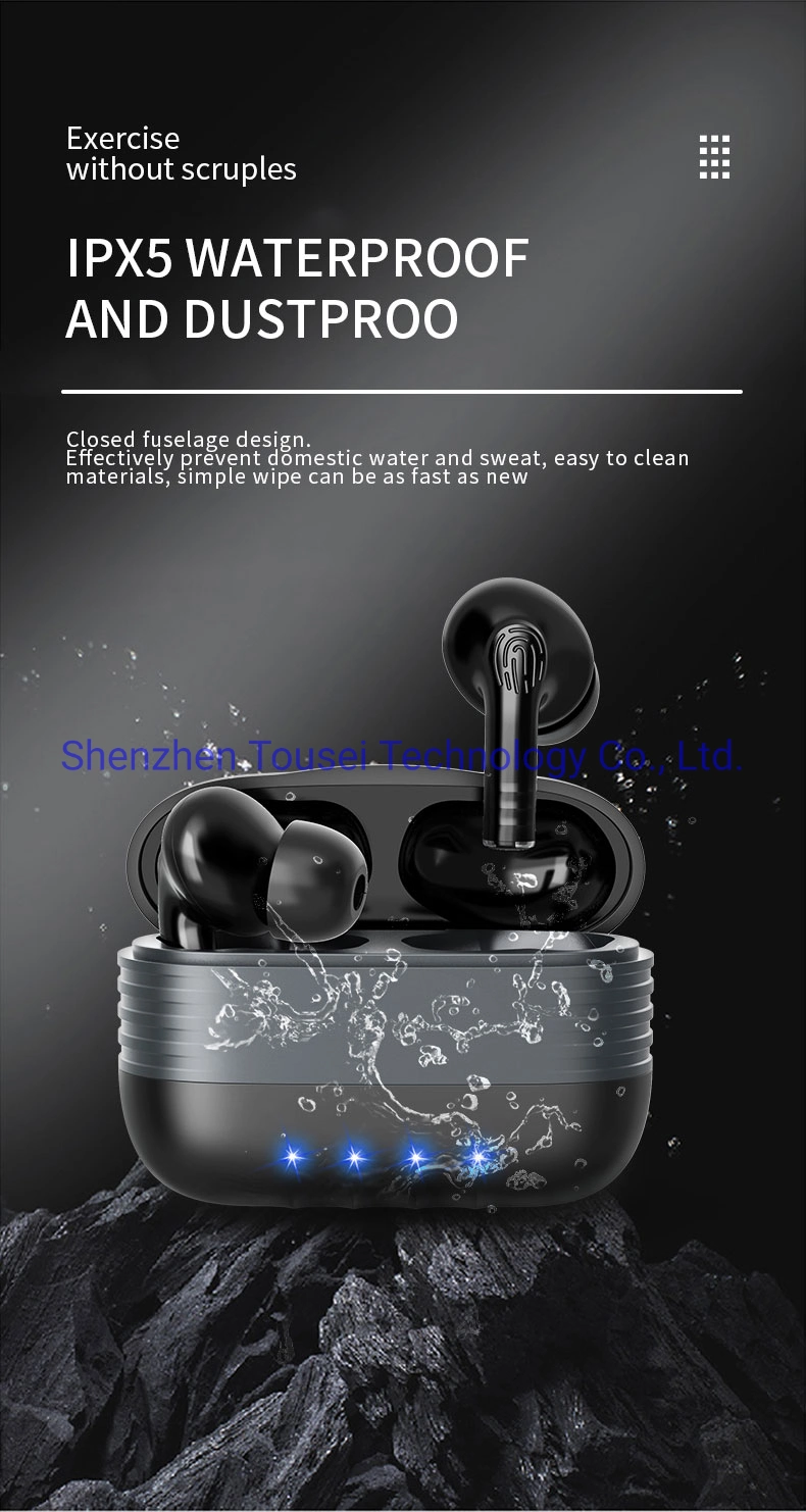 Premium Tws Headset with Charging Cabin Mini Bluetooth Earbuds Bluetooth Headphones Sports Game Wireless Earbuds OEM