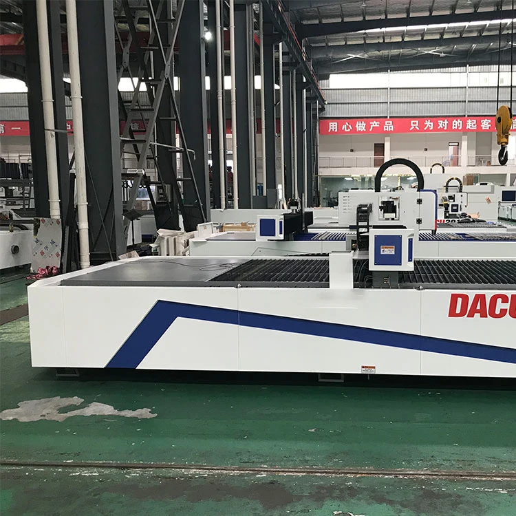 Automatic Metal Sheet Plate Fiber Laser Cutting Machine
