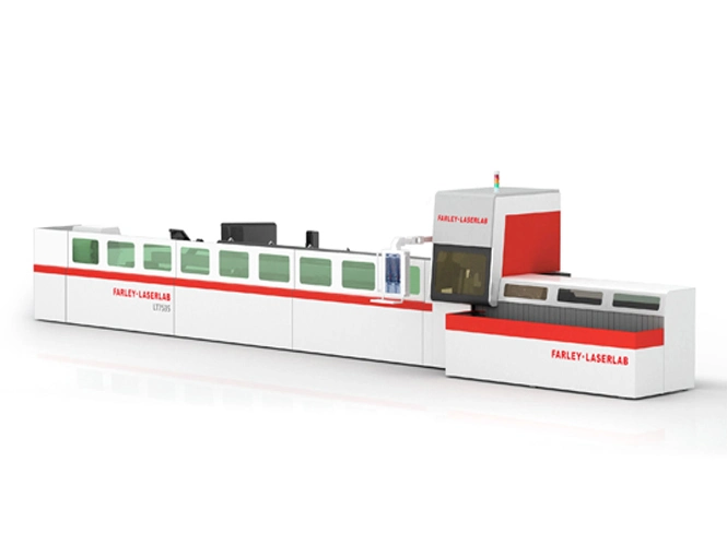 Automatic Feeding Metal Pipe Stainless Steel CNC Fiber Laser Cutting Machine From Hubei for Sale
