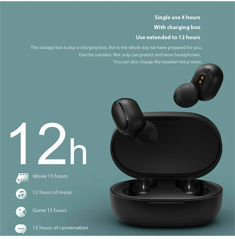 Hot Sell Sport Stereo Music Handsfree Tws Wireless Sports Earphones