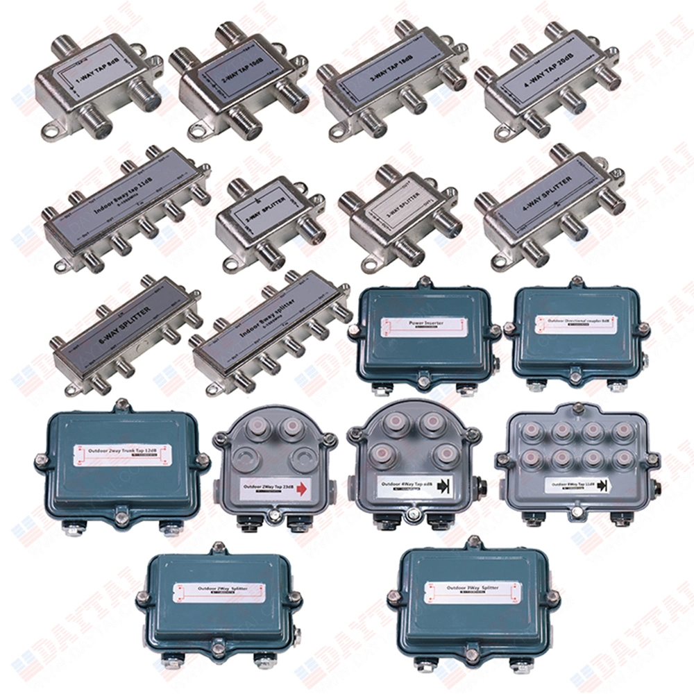 Indoor 5-1000MHz 8 Way Coax Cable TV Splitter