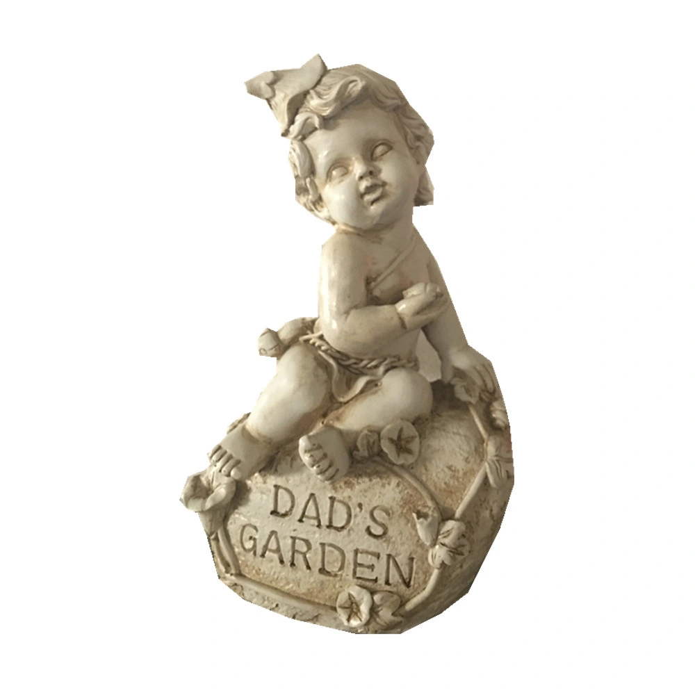 Polyresin Angel Statue Gift Resin Angel Sculpture Garden Decoration