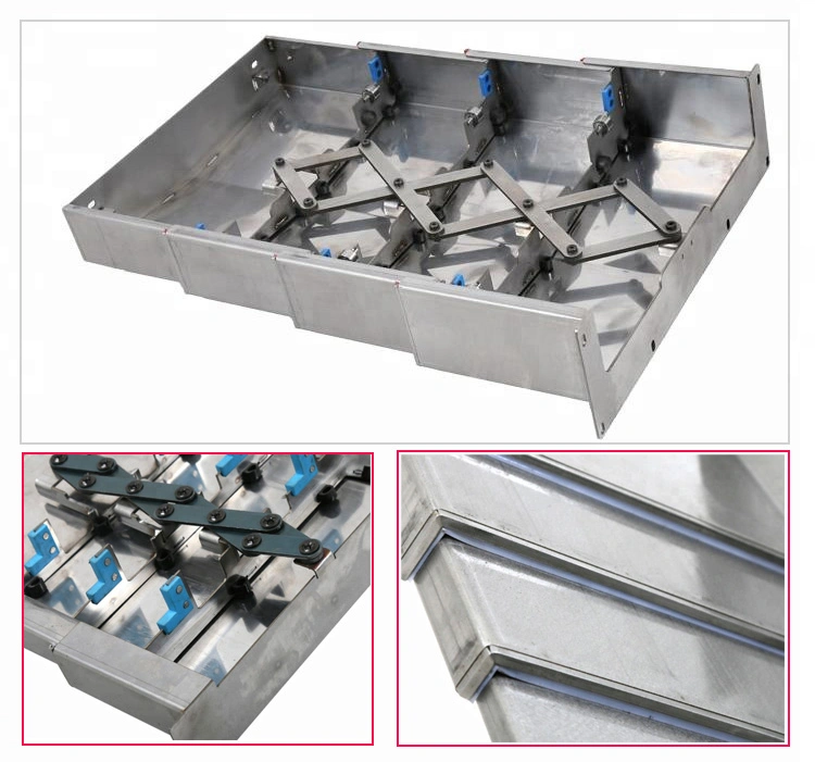 Cylinder Bellows Way Covers Protective Rod for CNC Machine