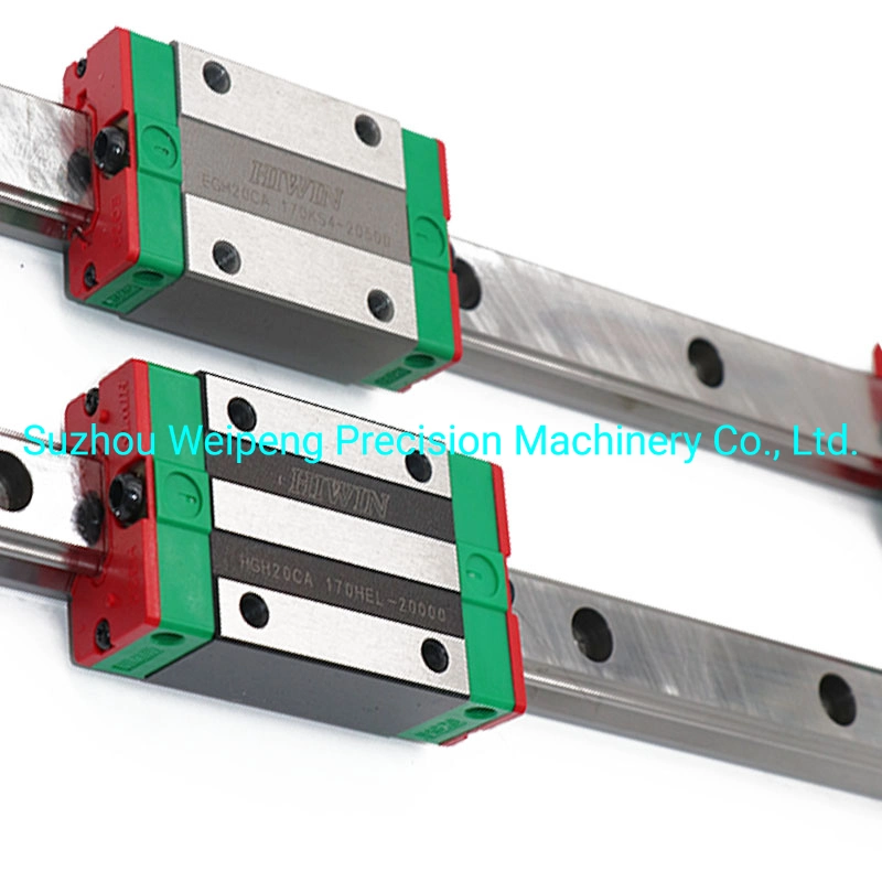 Linear Guide Way Hg Linear Guide Rail with Smooth Blocks