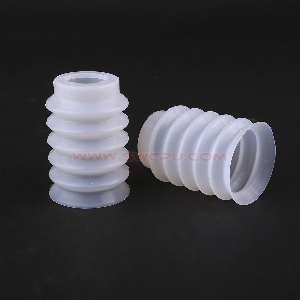 Injection Molding Small Accordion Silicone Rubber Bellows