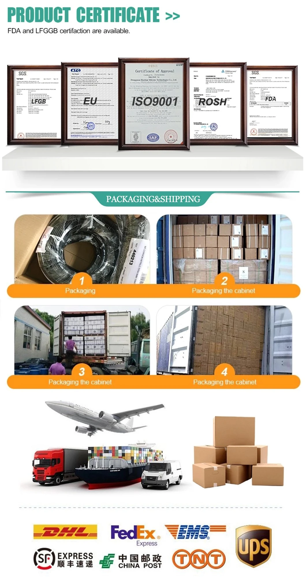 Custom Compression Molded Accordion Dust Bellow Flexible Corrugated Silicone Rubber Bellows