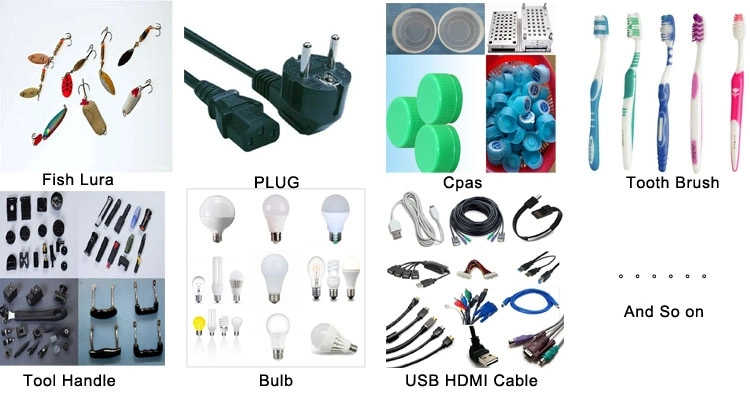 High Quality Double Sliding Plastic Plug Insert Injection Molding Machine