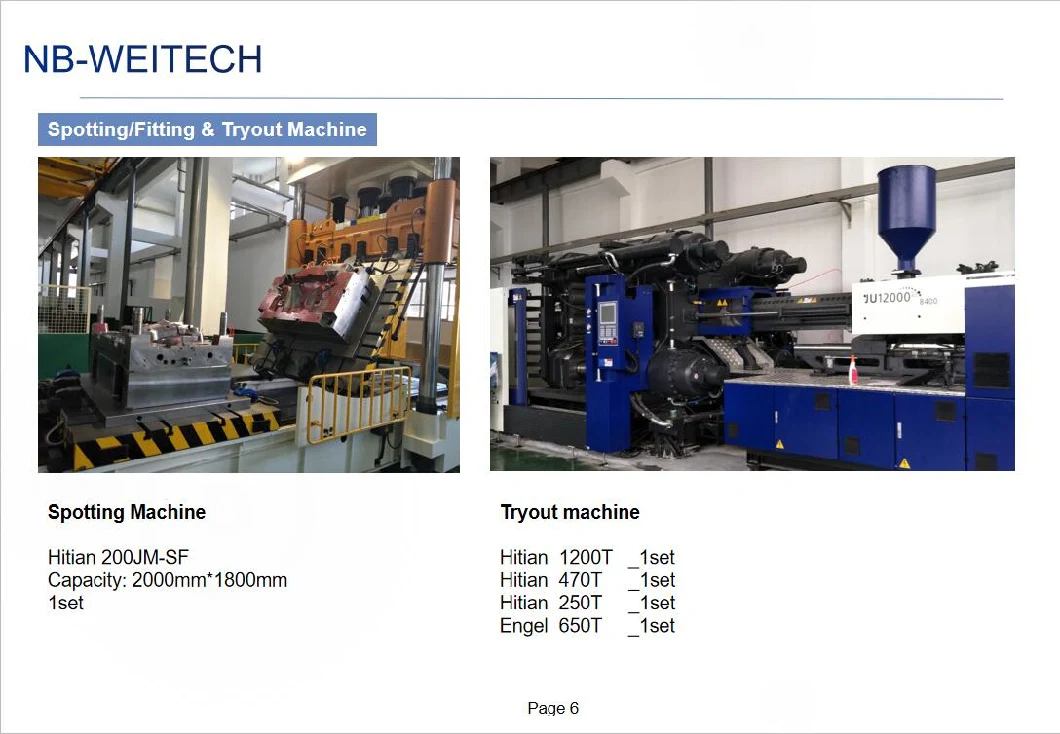 Plastic Injection Tool for Auto Functional Part PP-Td20 Box