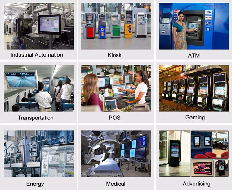 15 Inch TFT LCD Color Monitor 12V LCD Monitor