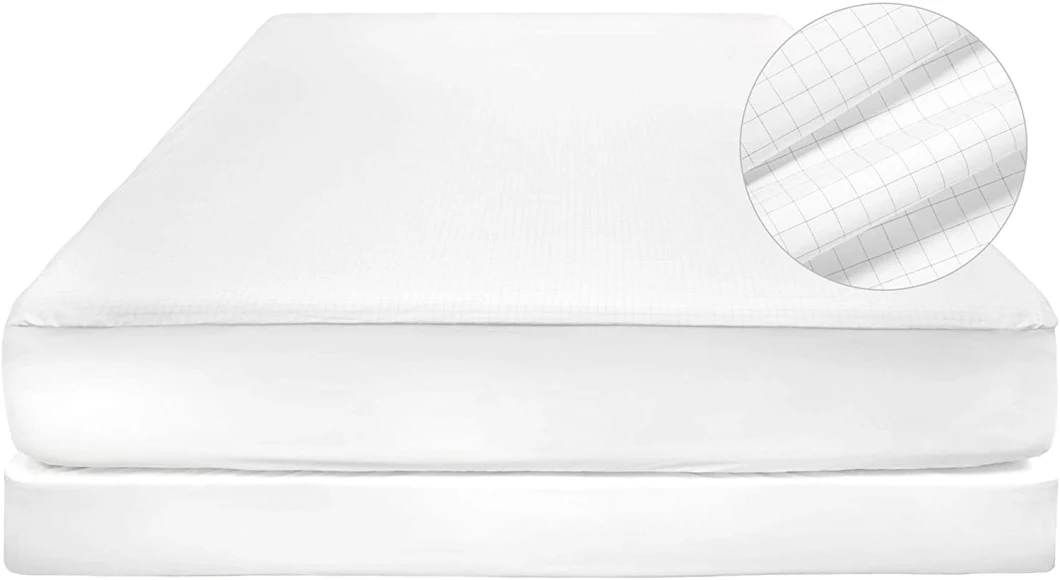 Anti-Static Mattress Pad Extra Plush Pillowtop Mattress Topper Protector