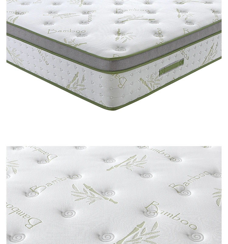 Sleep Well Bamboo Fiber Latex Mattress Memory Foam Living Room Full Size King Mattresses