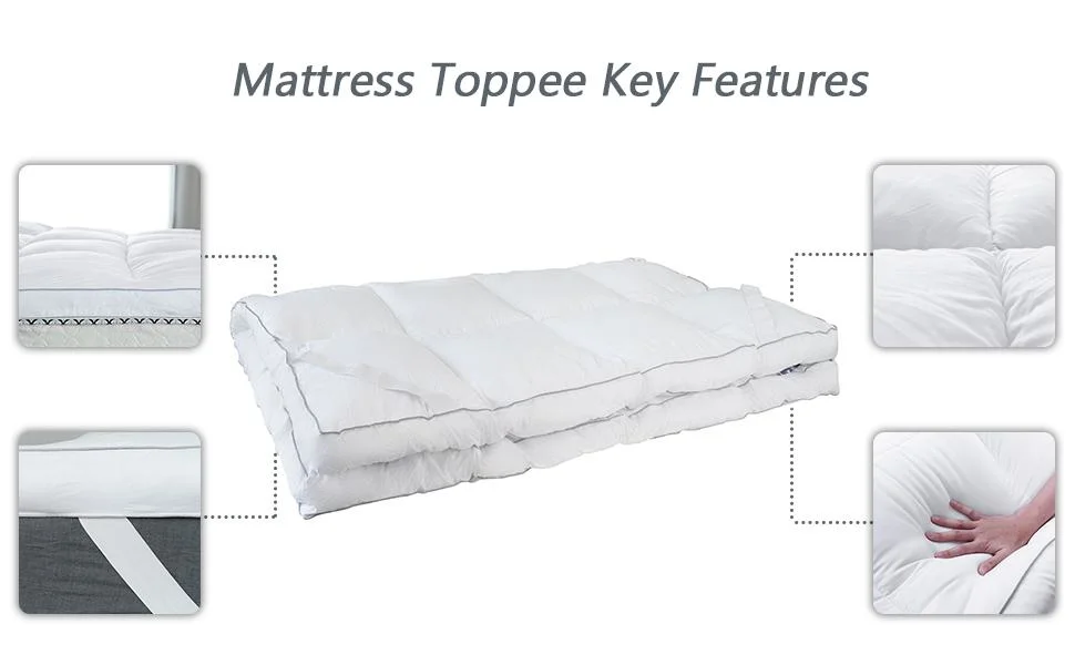 Mattress Pad Five Star Hotel Bed Mattress 100% Cotton Mattress Topper