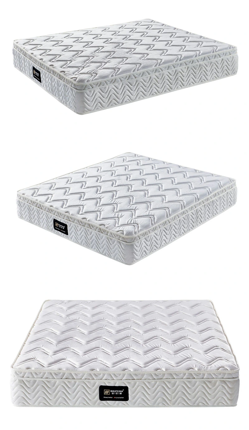 Compressed Independent Pocket Spring Mattress Natural Latex Mattress 0421