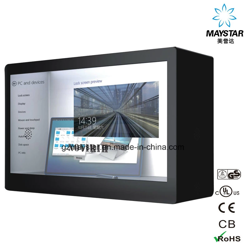 Maystar Transparent LCD Display Screen Box