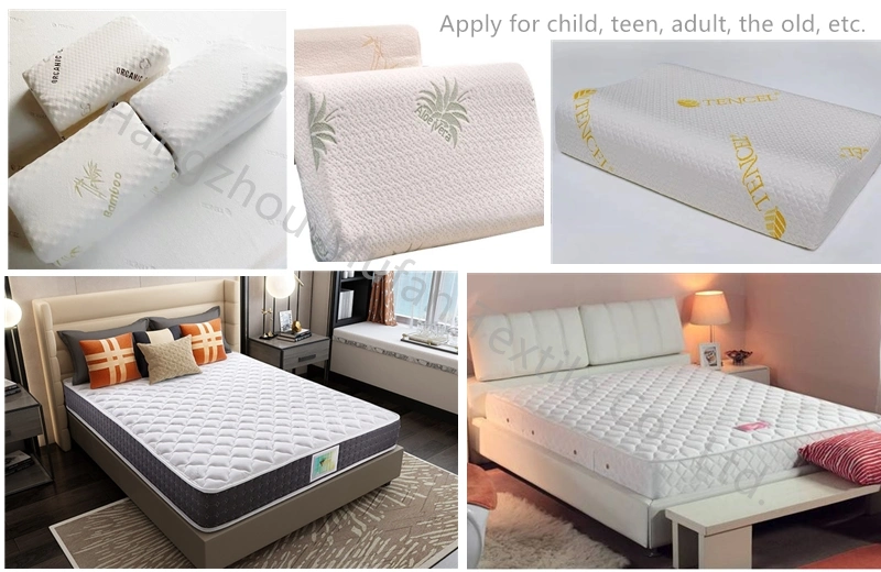 100% Polyester High Density Knitted Mattress Ticking Fabric Pillow Cover Fabric Made by New Machine