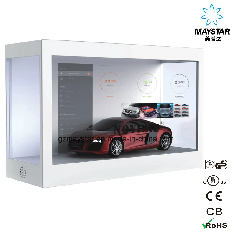 Maystar Transparent LCD Display Screen Box