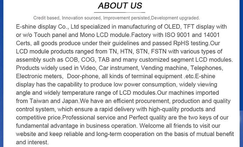 RED 1602 serial Graphic/ Character/ Alphanumeric TFT LCD display Module manufacturer for Sale