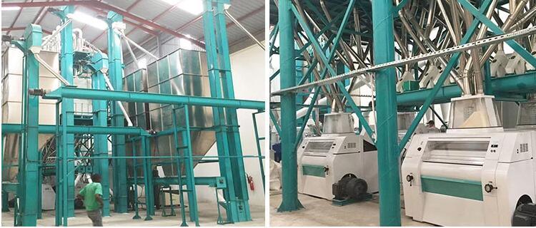 China Supplier Automatic Maize Grits Mill Machinery Maize Flour Mill