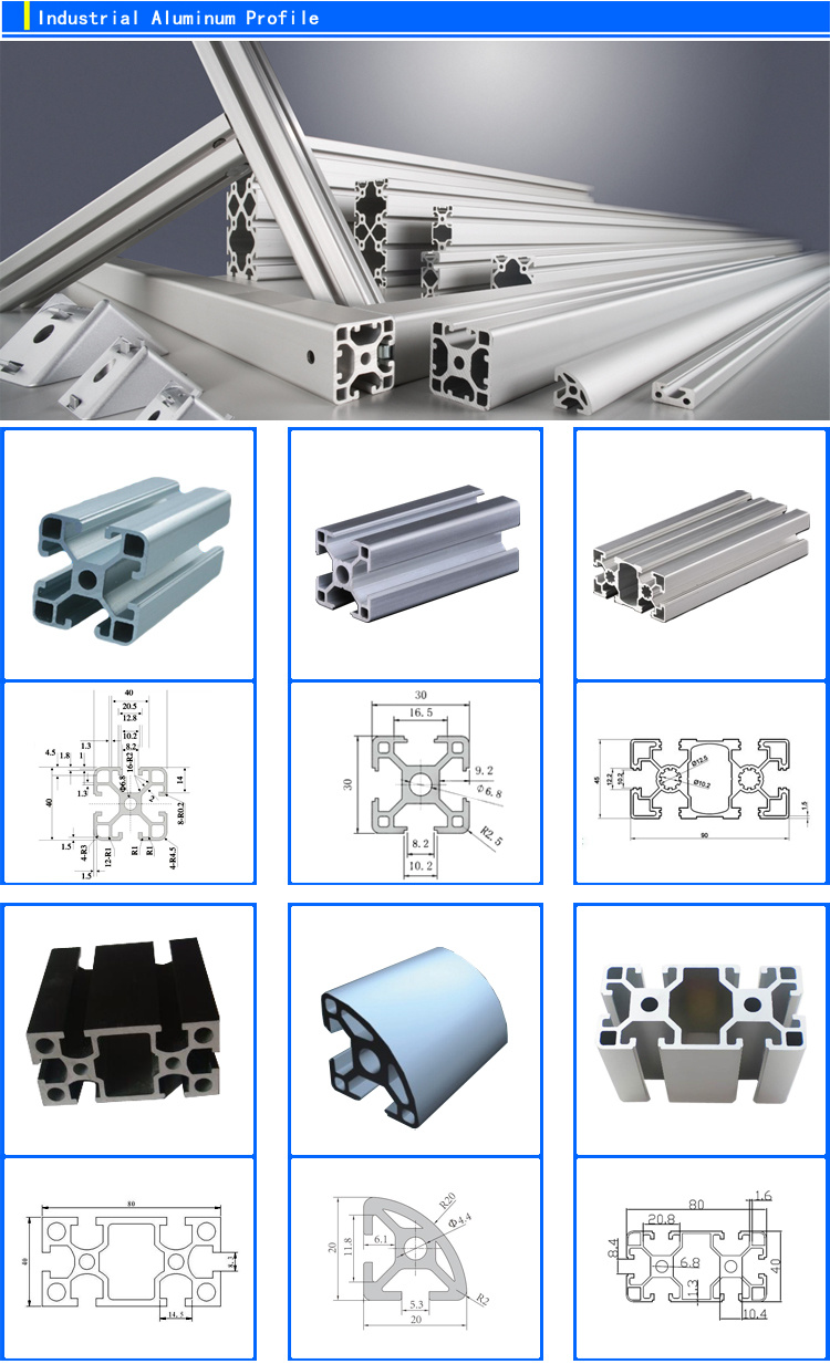 Industrial Aluminum Profile for Production Line