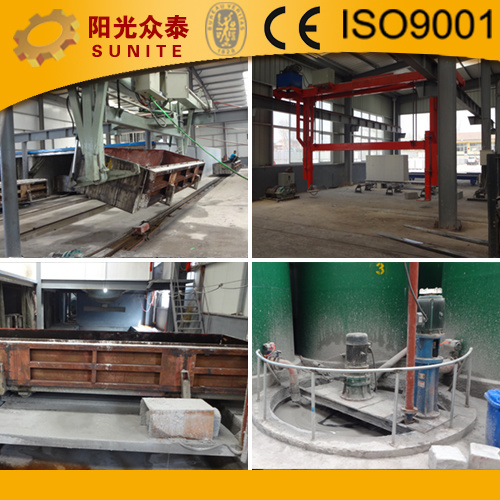 Sand Autoclave Aerated Concrete Production Line AAC Production Line AAC Block Making Plant Machine