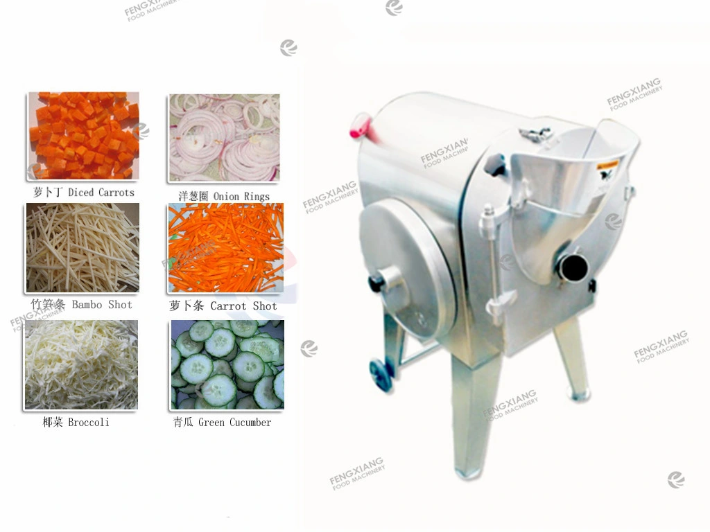 Multifunction Carrot Cassava Potato Tomato Shredding/Dicing/Slicer Machine