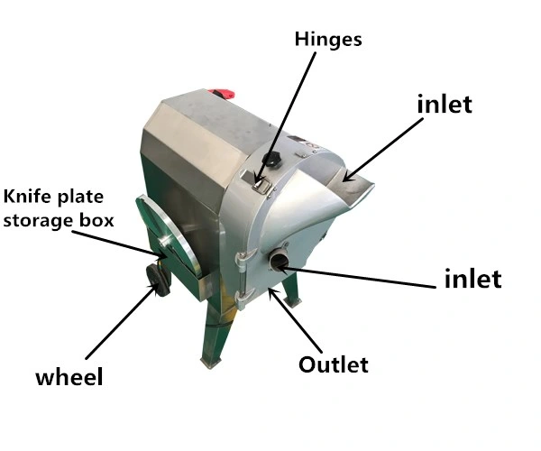 Ginger Slicing Machine/Radish Dicing Machine