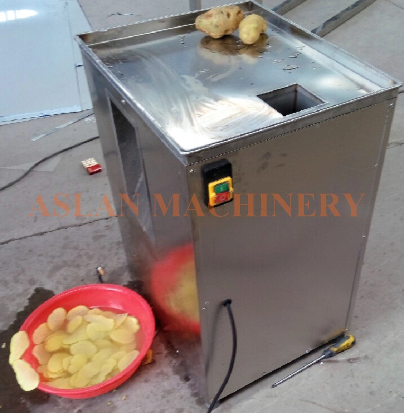 High Efficiency Potato Chips Cutter Slicer Wavy Potato Chips Making Machine