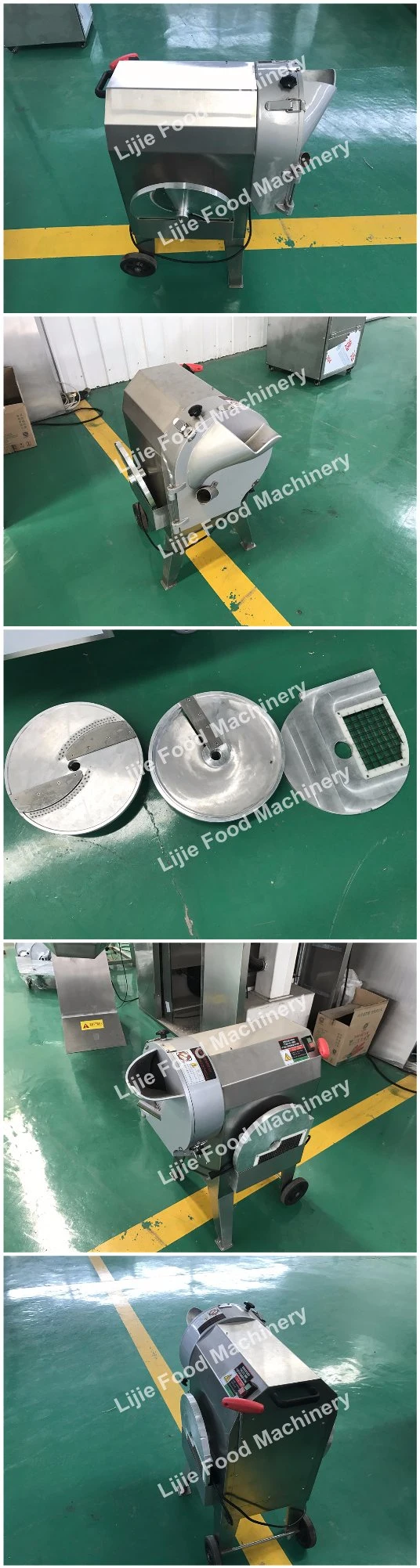 Ginger Slicing Machine/Radish Dicing Machine