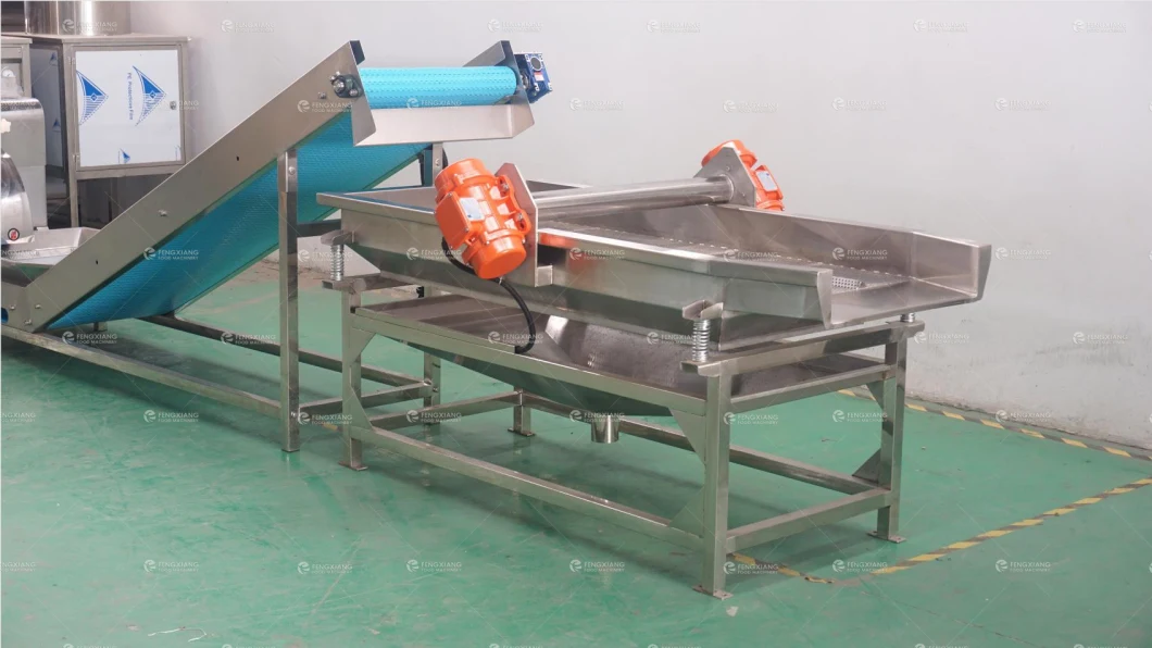 Industrial Commercial Vegetable and Fruit Dicing Selecting Sorting Line Dicer Machine