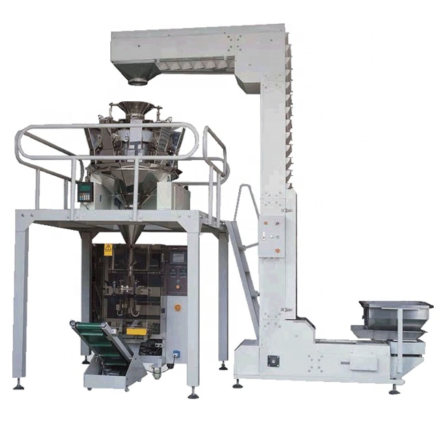 Packaging Machine Vegetables Dry Fruits Small Biscuits Snacks Weigher Big Vertical Packing Machine