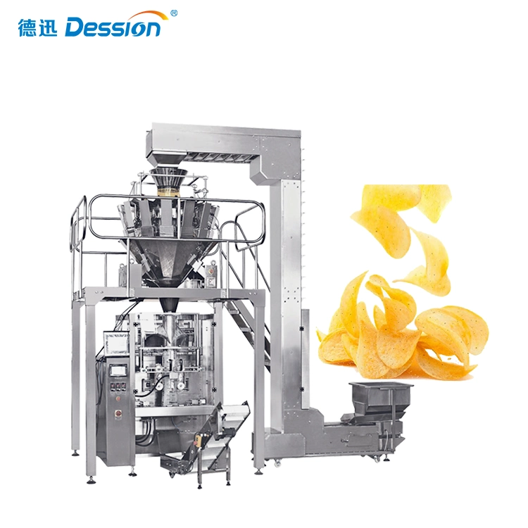 Packaging Machine Vegetables Dry Fruits Small Biscuits Snacks Weigher Big Vertical Packing Machine