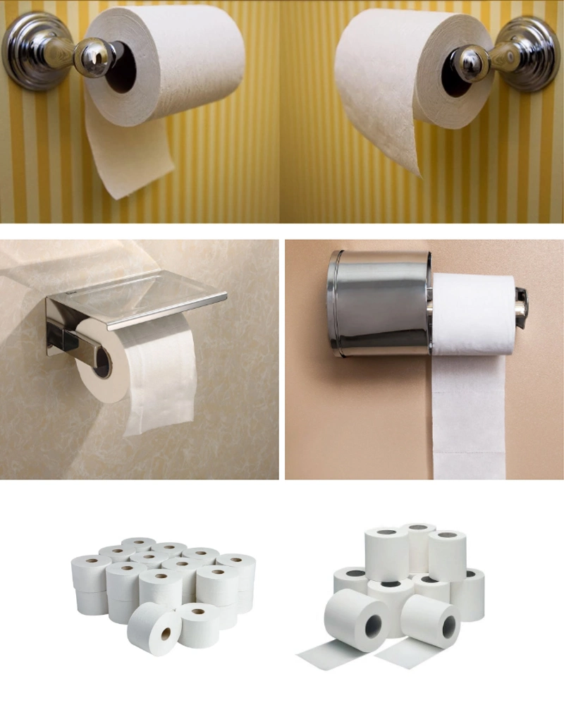 Low Price Bamboo Pulp Standard Roll Toilet Paper Tissue Paper