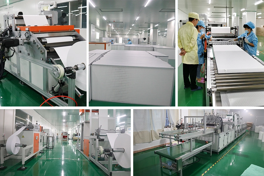 High Efficiency Filtration F5 600g Spray Paint Booth Filter Roll Ceiling Filter Roof Filter