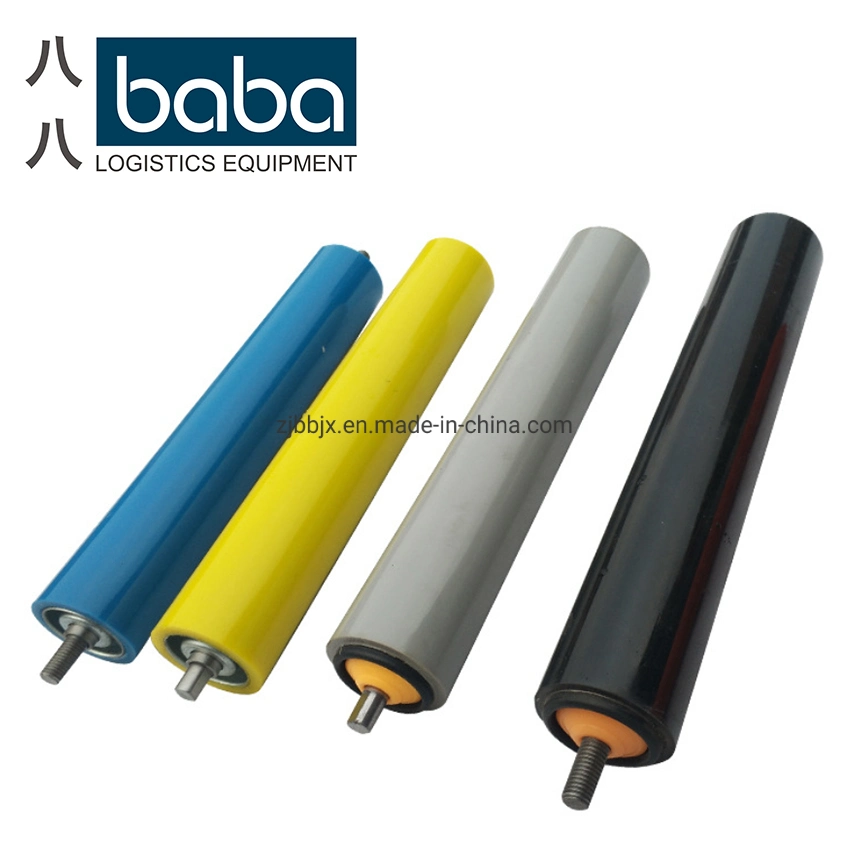 OEM Plastic PE Belt Conveyor Idler Roller Nylon Conveyor Rollers