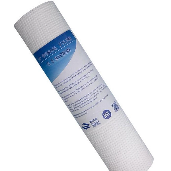 10 20 30 40 Inch PP Melt Blown Filter Cartridge for Water Filter