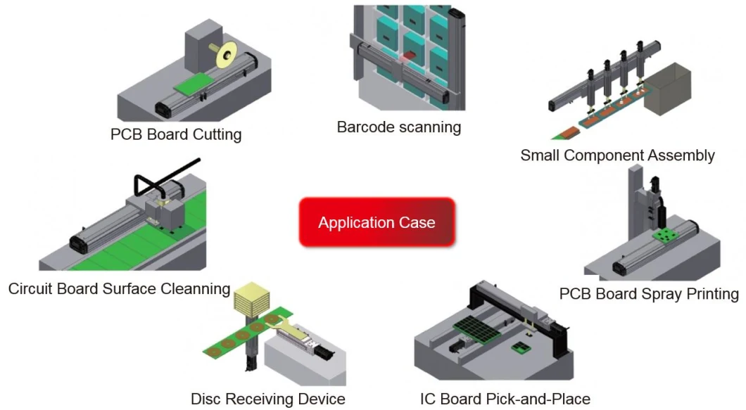 Ball Screw Linear Stage Module for Semiconductor Chip Inspection Equipment