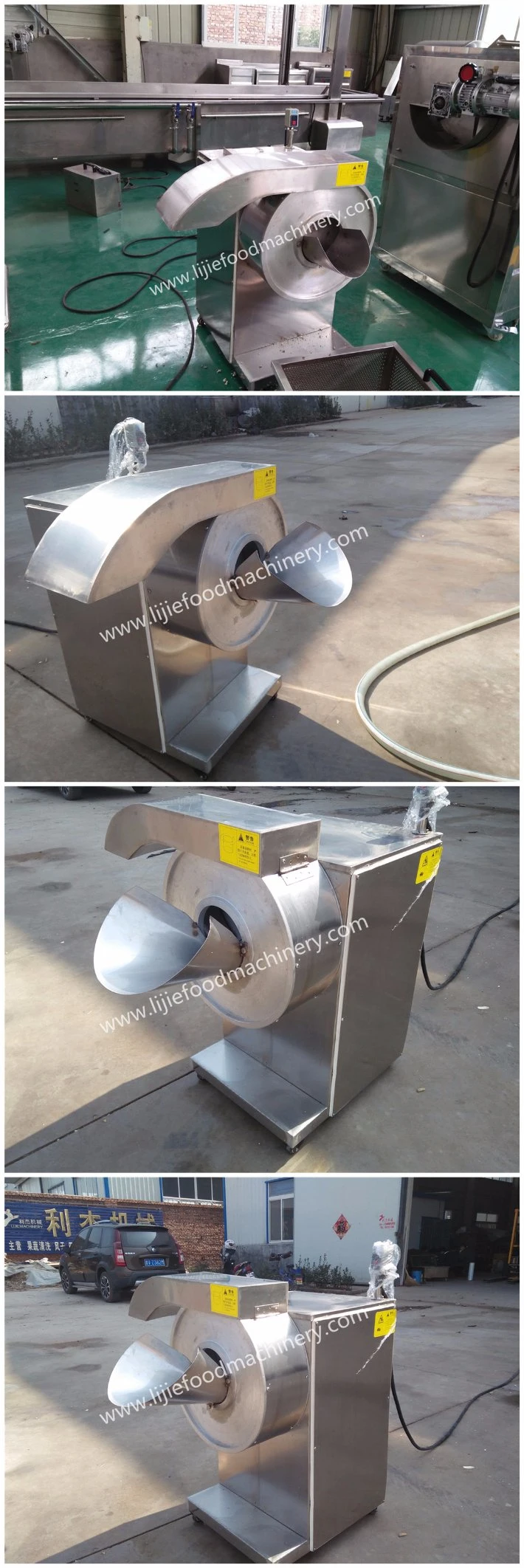 High Quality Stainless Steel Potato Chips Oil Fried Food Deoiling Machine/Potato Chips Slice Machine