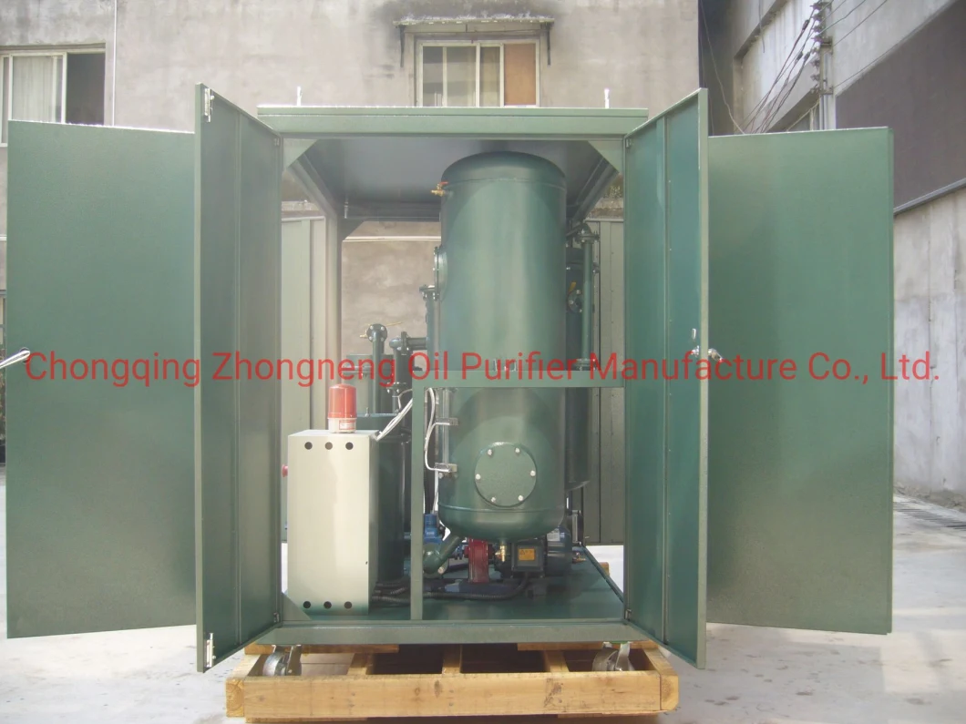 Closed Type Vacuum Compressor Oil Filter Machine, Used Coolant Oil Purfier